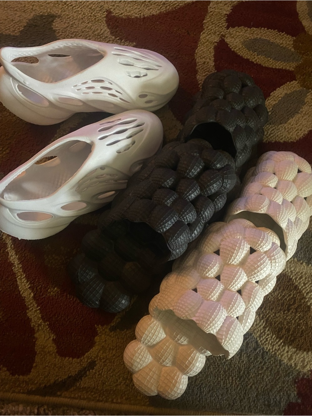 White Slip-On Foam Clog | Lightweight Comfort Shoe